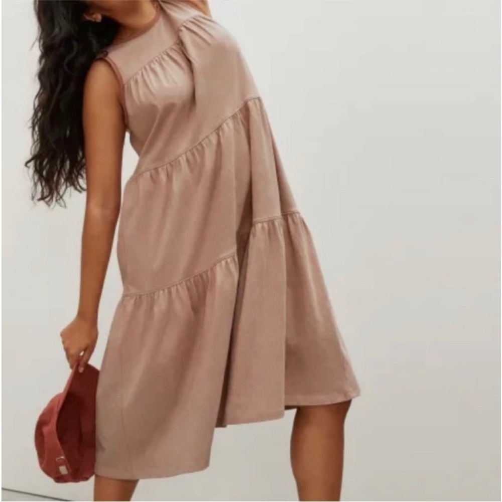 Everlane The Weekend Tiered Dress NWT